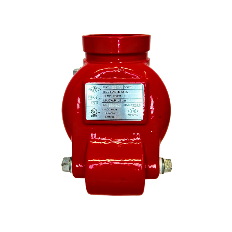 Válvula Check Ranurado UL FM